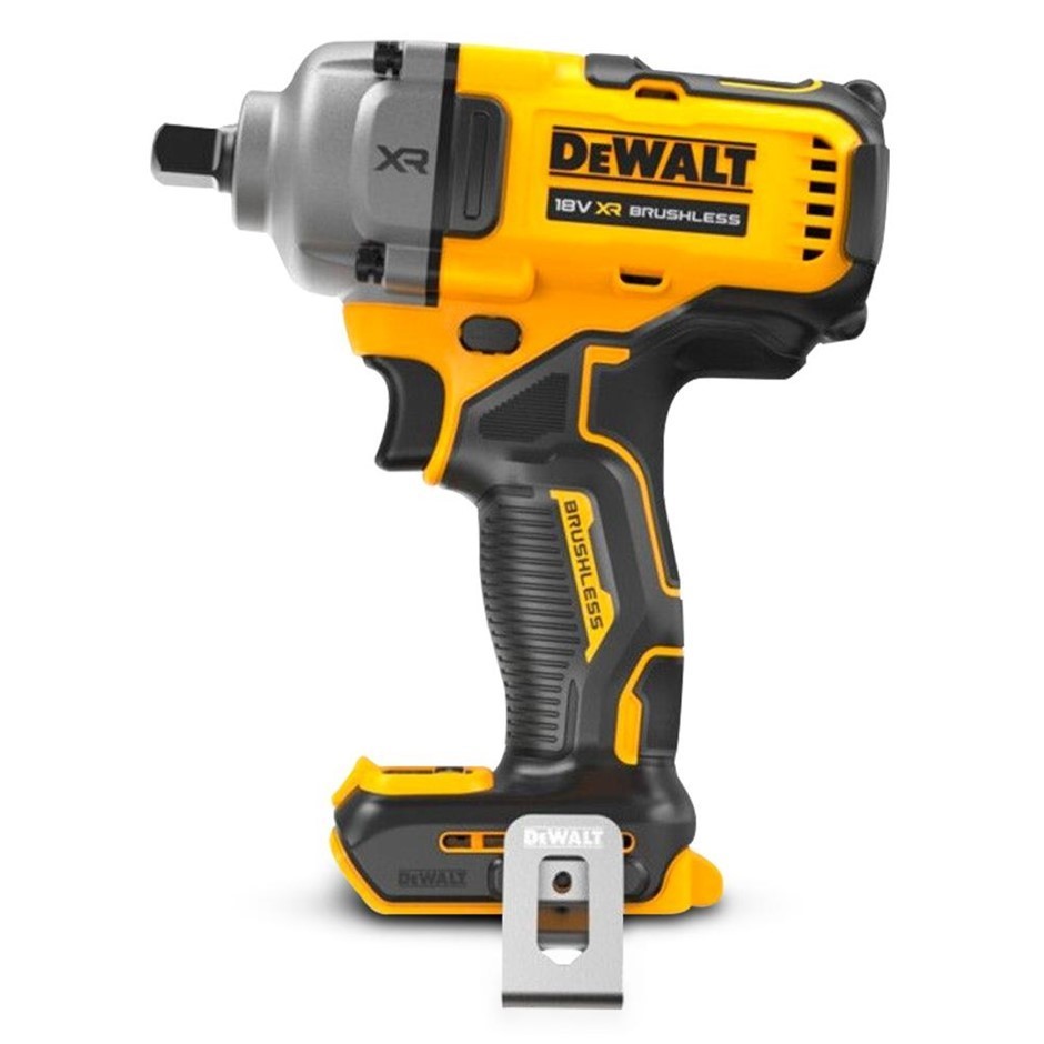DeWALT 18V XR Li-ion Cordless Brushless 1/2" Hog Ring Impact Wrench - Skin