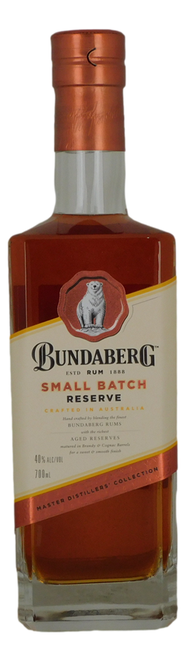 Bundaberg Rum Master Distillers Small Batch Reserve (1x 700mL), QLD.