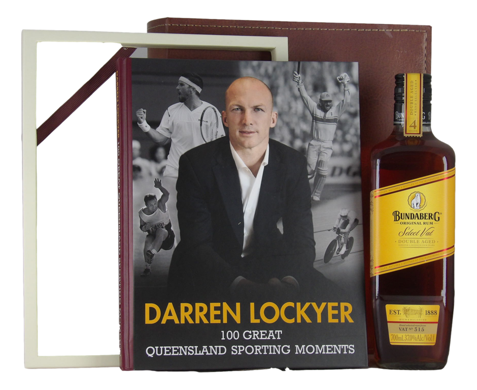 Bundaberg Darren Lockyer 100 Great Sporting Moments Gift Pack (1x 700mL)