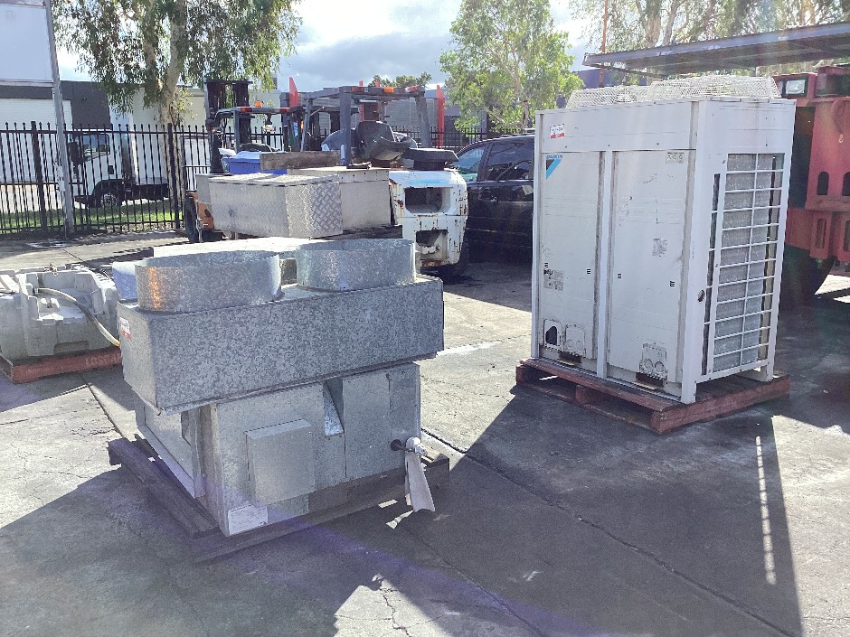 <p>Air Conditioner and Ducting</p>