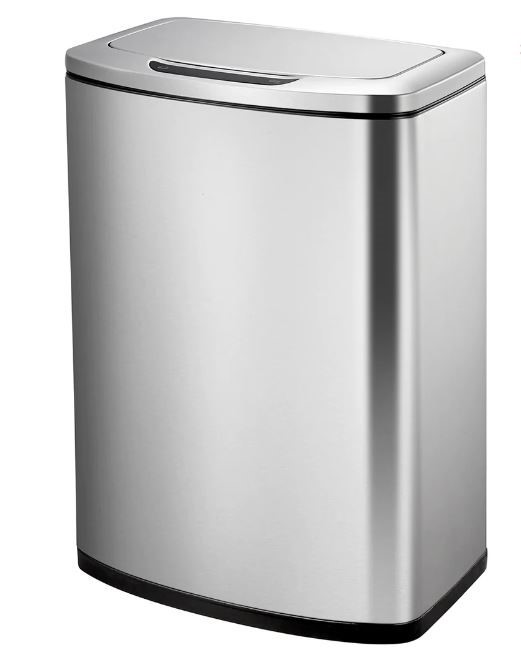 SENSIBLE ECO LIVING Motion Sensor Trash Can, 47L. N.B: Minor use & minor sc