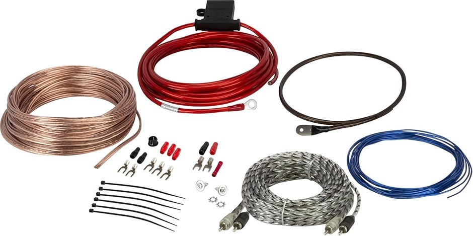 Scosche Install Centric ICAK10 True 10 Gauge Hybrid OFC High Current Amp/Su