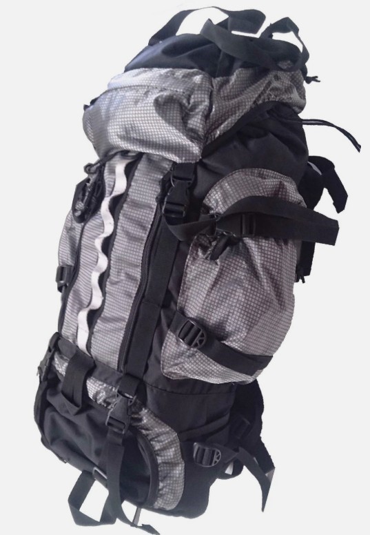 OUTBACK Rucksack Top Loading Internal Frame Adjustable Back 600D Nylon 85L