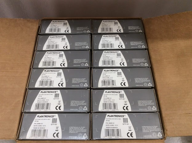 Plantronics APV-6A Electronic Hook Switch Cables - New (Lot of 12)