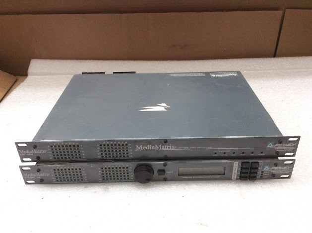 Peavey MediaMatrix MM 8802 Breakout Box&MediaMatrix X-Frame 88 Processor