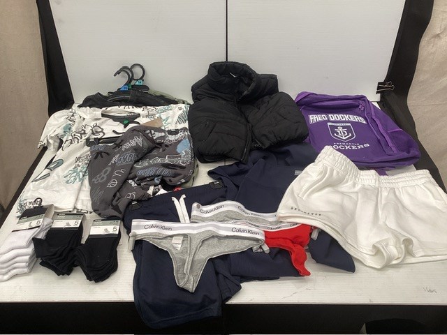 <p>Assorted Clothes And Underwear Various Sizes </p>