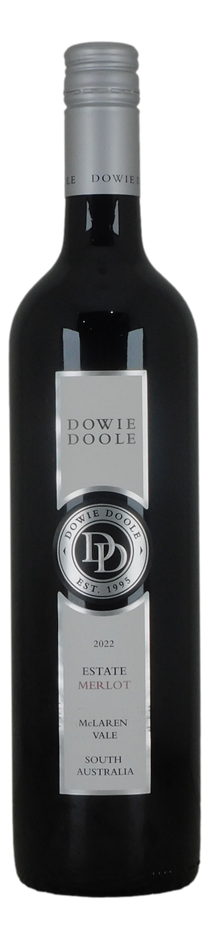 Dowie Doole Estate Merlot 2022 (4x 750mL), McLaren Vale.