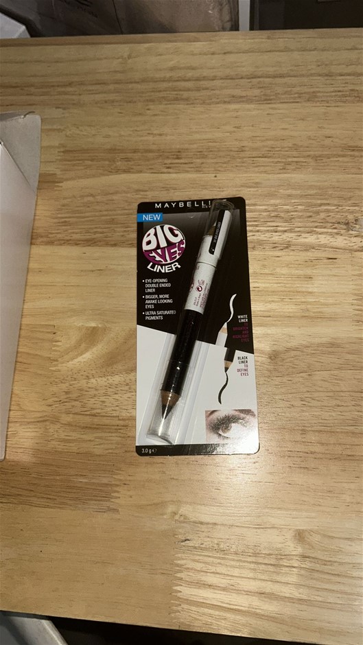 4x MAYBELLINE BIGEYES Liner
