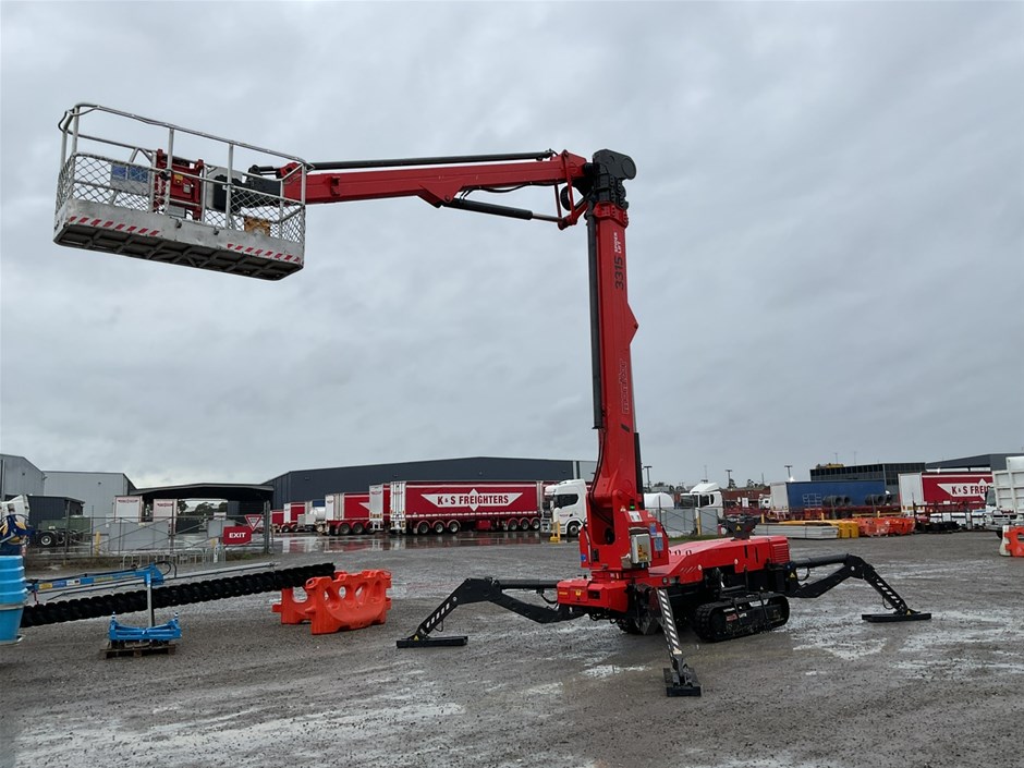 2015 Monitor  3315 BD Spider Boom Lift