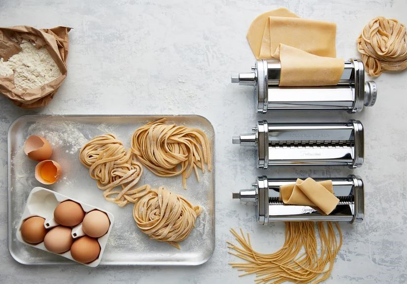 KITCHENAID 3pc Pasta Roller and Cutter (Stand Mixer Attachment).