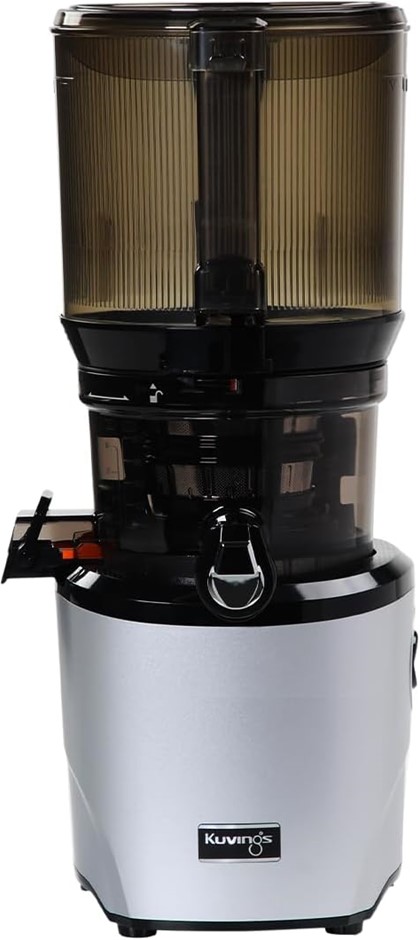 KUVINGS AUTO8 Cold Press Juicer Silver, 2L Auto-Feed Slow Masticating Juice