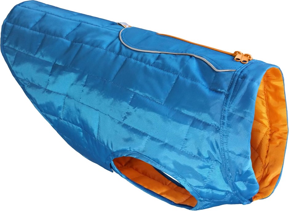 KURGO Loft Jacket, Reversible Dog Coat, Dog Coat for Cold Weather, Water-Re