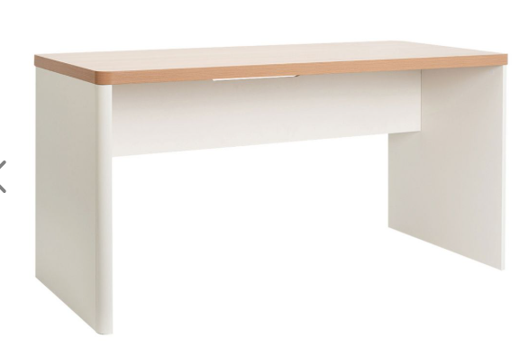 OTTO Marstrand Straight Desk, 1500x700mm, Oak and White.