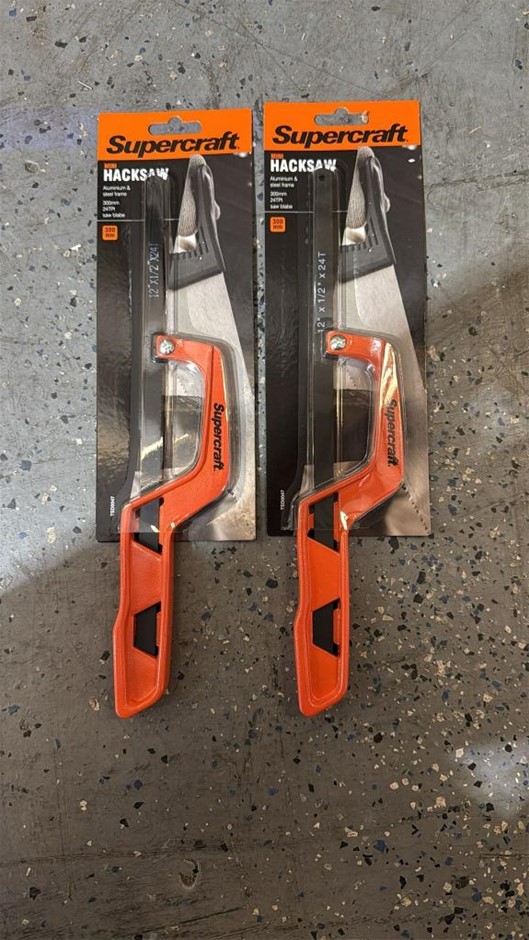 (2 Units) Supercraft TSD0047 Hacksaw Mini Soft Grip