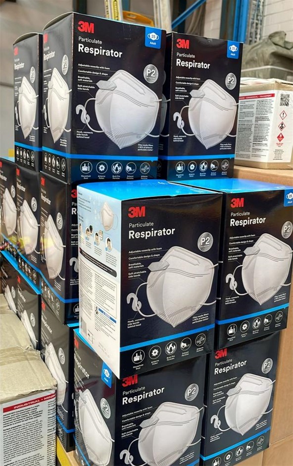 3M P2 Respirator 9123 Disposable Face Mask (Carton of 400 Masks)