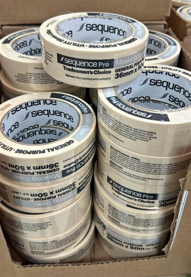 (24 Rolls) - 36mm Sequence Pro Tradesmen's Choice General Purpose Utility P