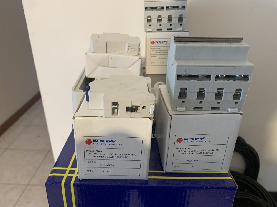 1 x NSVP Breaker Enclosures Solar Electrical Power Supply System (Unused