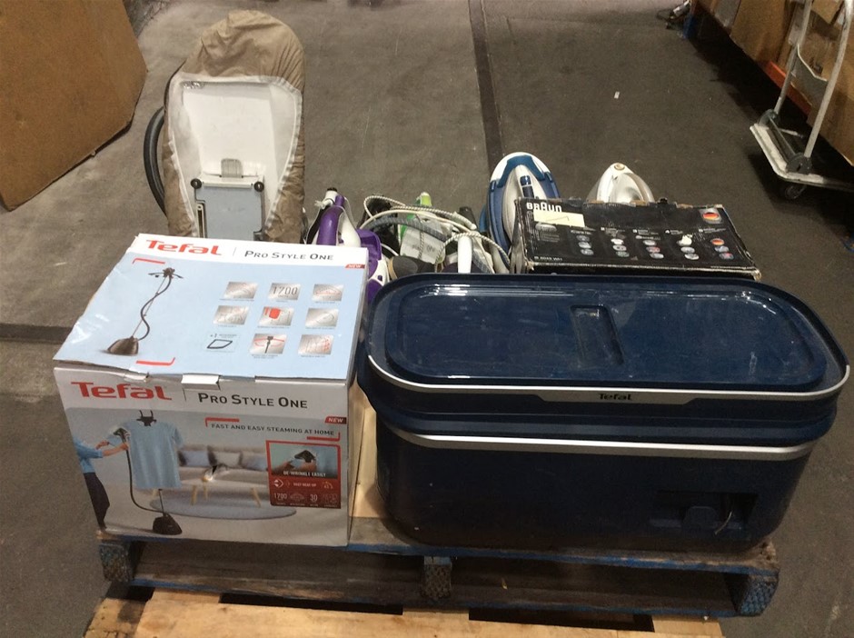 Mixed Brands Irons, Garment Steamers & Household Appliances