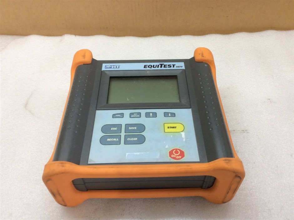 HT Instruments EQUITEST 5070 Electrical Installation Tester