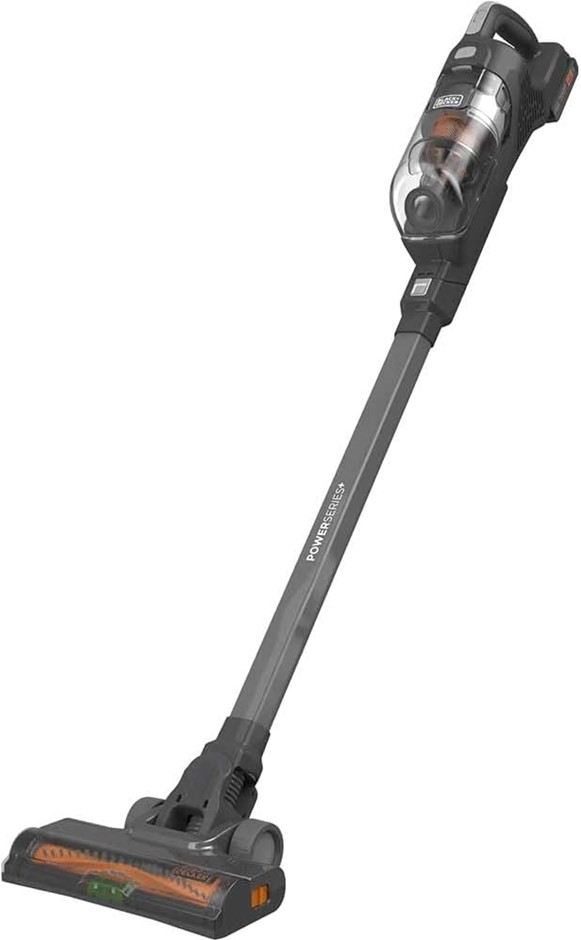 BLACK+DECKER Powerseries+ Cordless Stick Vacuum, 18V, 44 Minutes Runtime, G