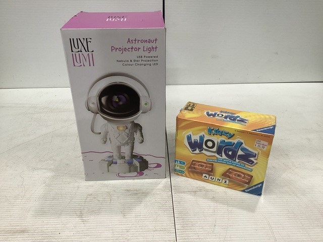 Projector Light And Krazy Wordz Card Game
