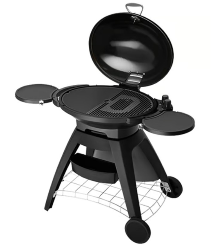 BEEFEATER Bigg Bugg Series 2 Burner Portable Barbeque, Black, BB722BA.