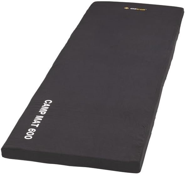 OZTRAIL Foam Camp Mat, 50 mm Size, Black. Water resistant, high-density ope