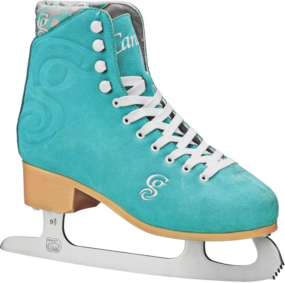 LAKE PLACID Womens Candi GRL Carlin Ice Figure Skates, Size US 8 / UK 6 / E