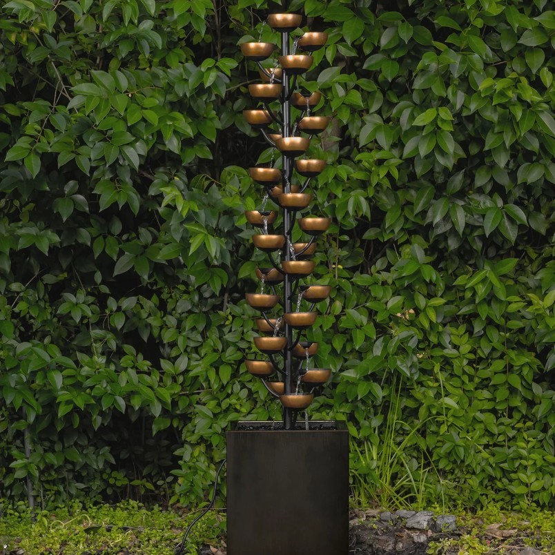 BOND Bloomington Cascading Cup Fountain. NB: Not in original box, has a big