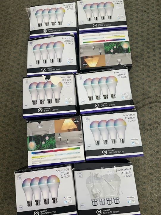 CLOSING DOWN SALE: Large quantity of smart bulb