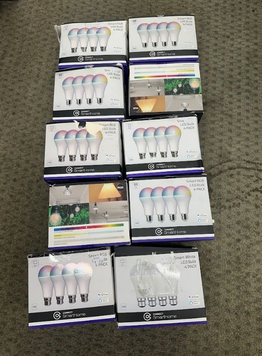 CLOSING DOWN SALE: Large quantity of smart bulb