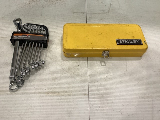 Stanley Socket Set And Craftright Ring Spanners