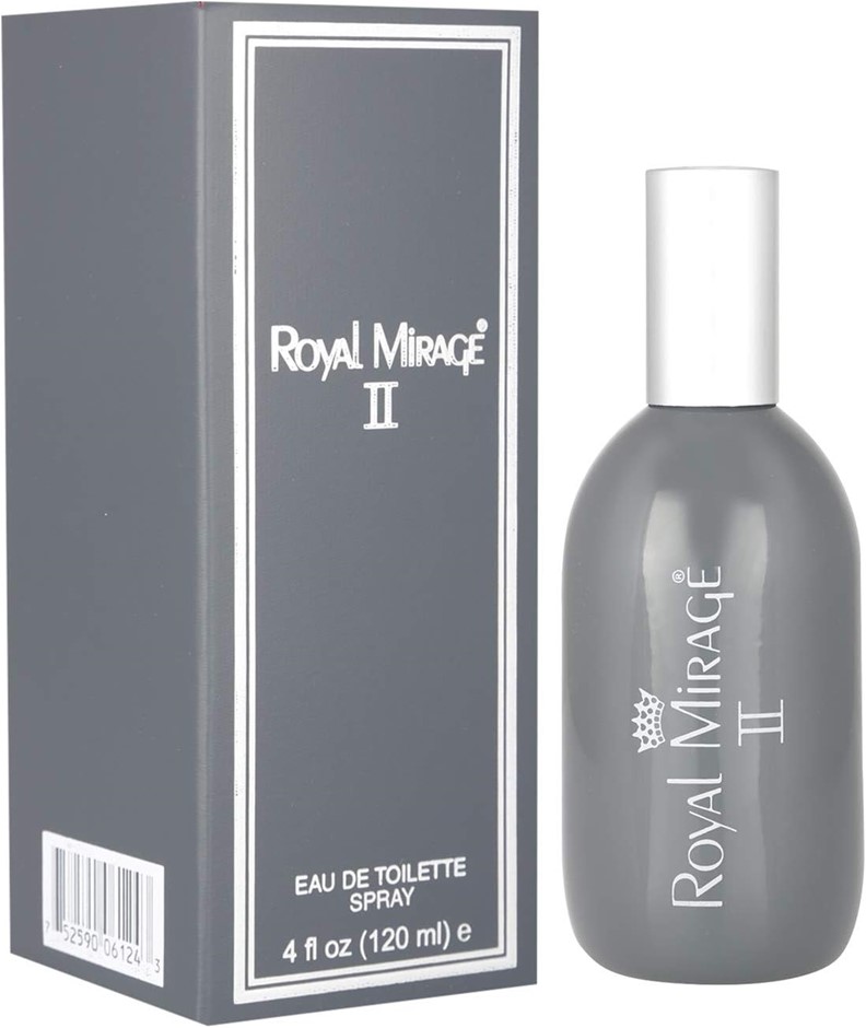 ROYAL MIRAGE II Eau de Toilette Spray for Unisex, 120ml.