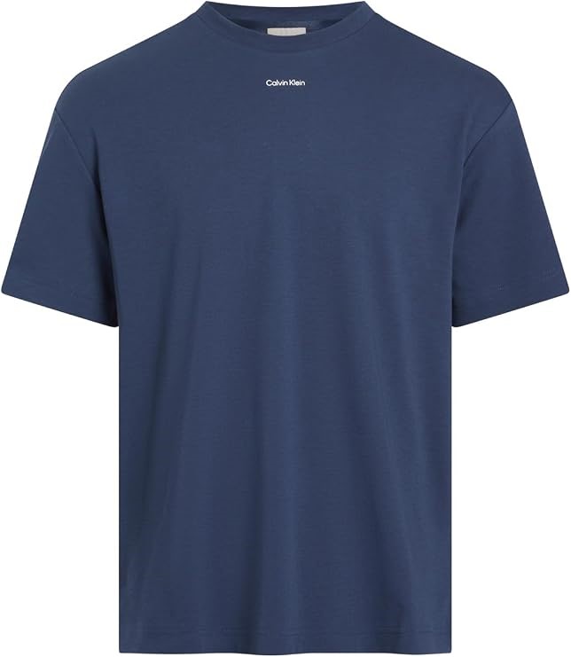 CALVIN KLEIN Men's Logo T-Shirt, Ink, Medium, K10K112487. RRP: $99.95. Buy