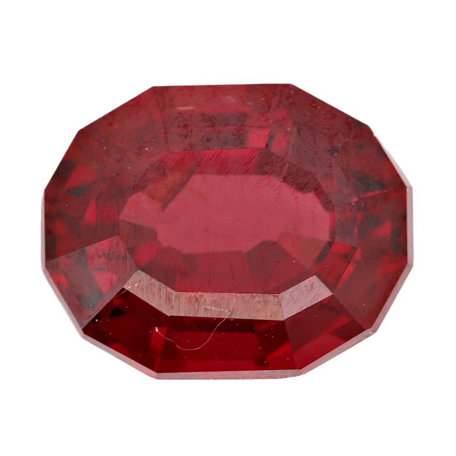 3.73 Carats Reddish Pink Garnet