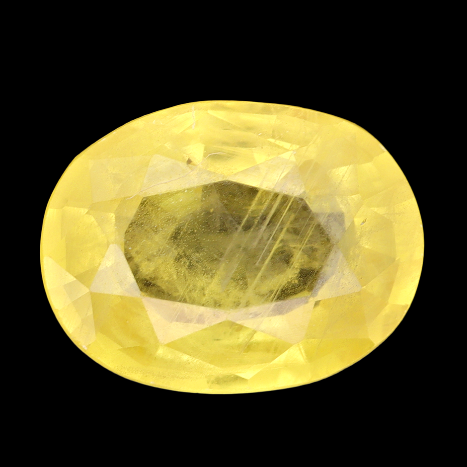2.01 Carats Yellow Sapphire