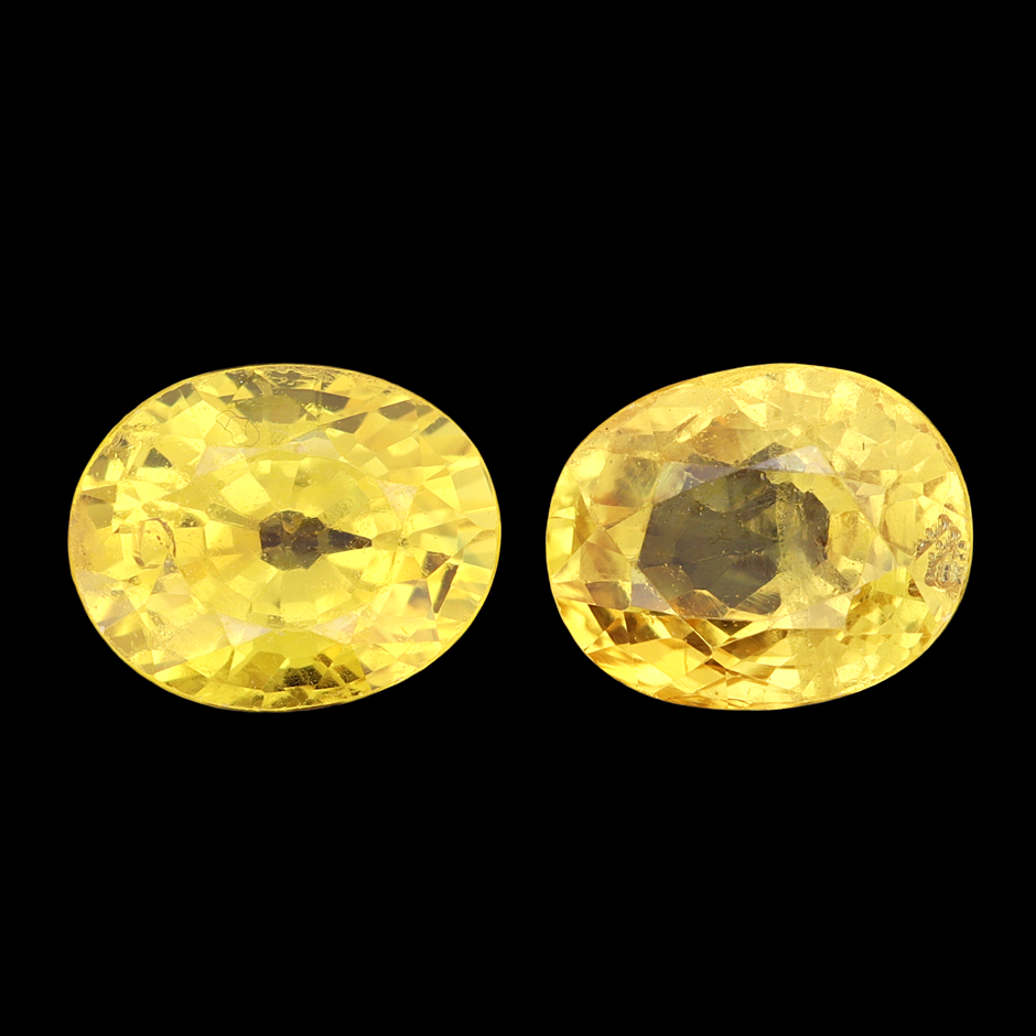 2.08 Carats Yellow Sapphire