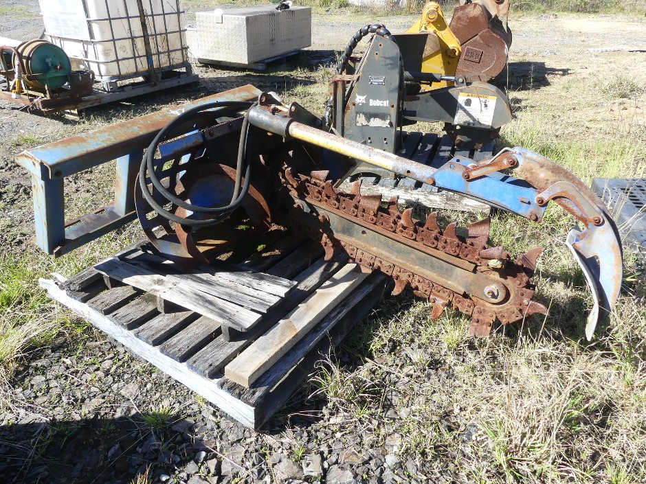 Loader Trencher Attachment