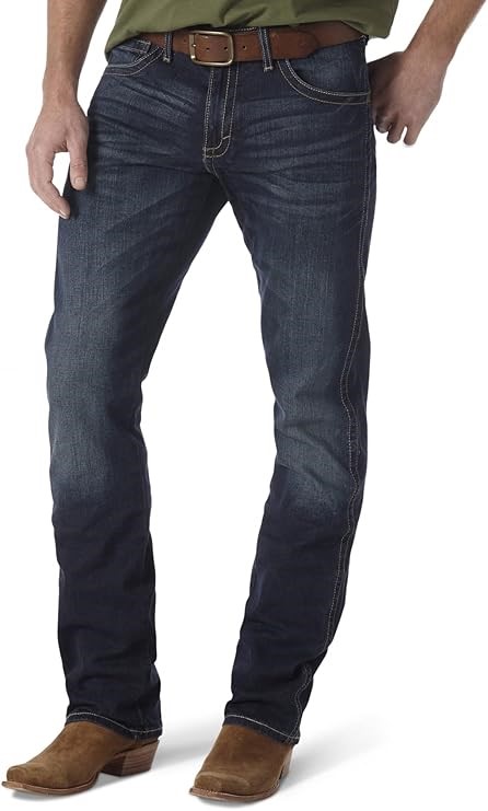 WRANGLER Men's 20X Slim Straight Jeans, Size 42x34, Denver, 1044MWXDN. Buy