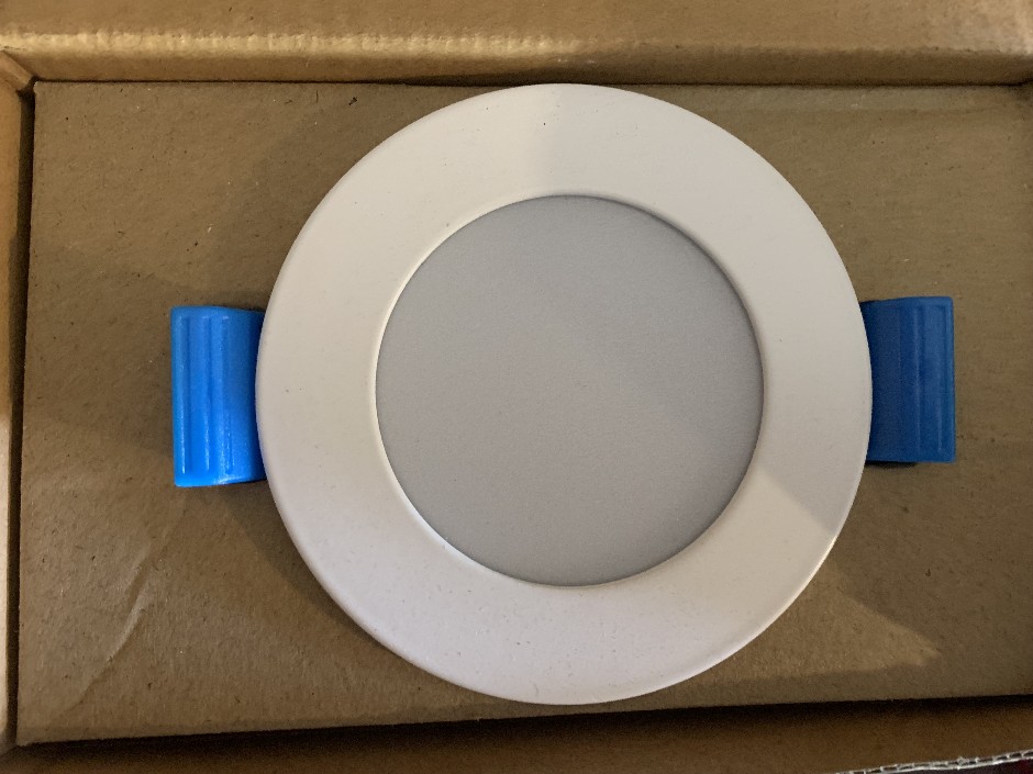 12 x Vertex 8W Dimmable Slim Downlights (Unused)