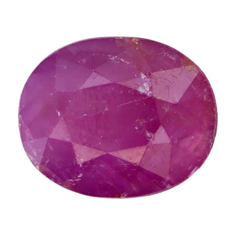 6.86 Carats Red Ruby
