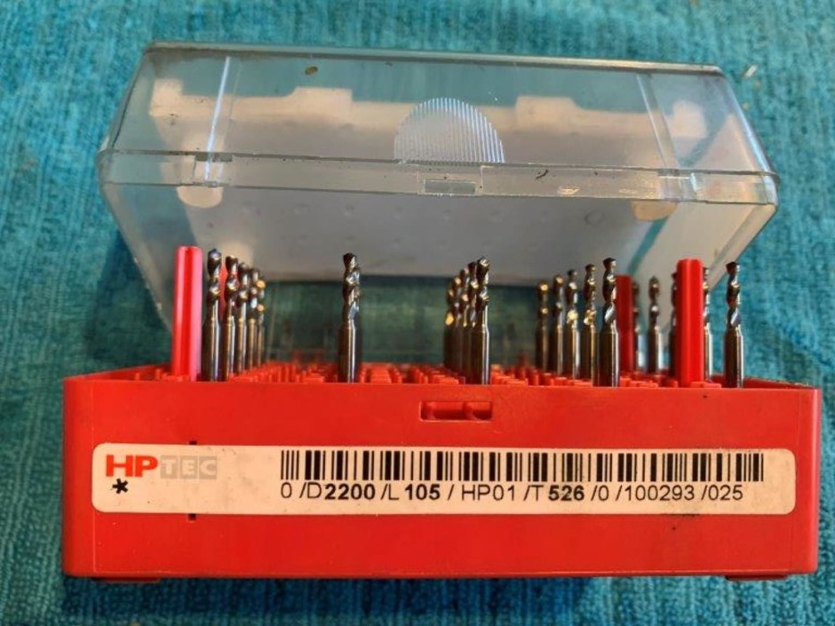 New HIP TEC Precision Drill Bits (Unused)