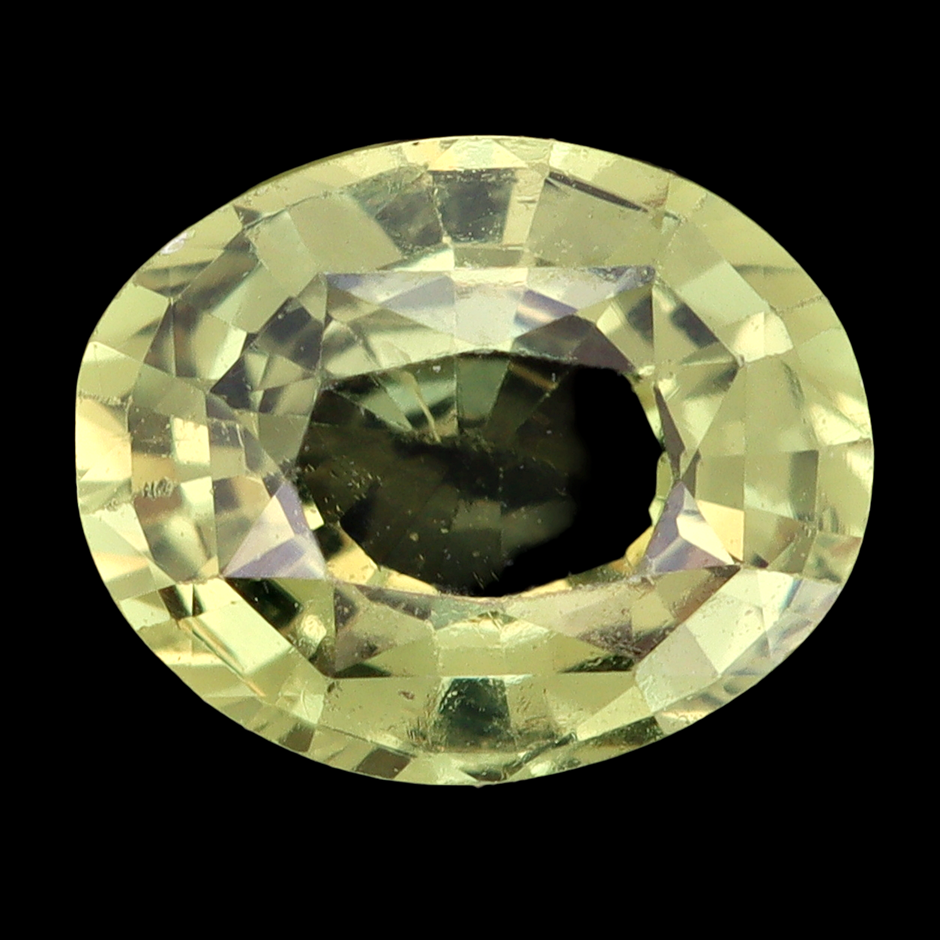 0.95 Carats Green Sapphire