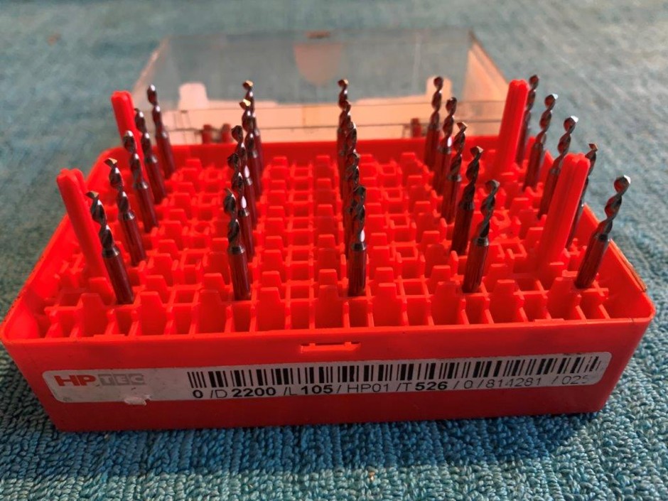 <p>New HIP TEC Precision Drill Bits (Unused)</p>