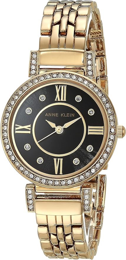 ANNE KLEIN Women's Premium Crystal Accented Bracelet Watch, AK/2928. NB: Ne