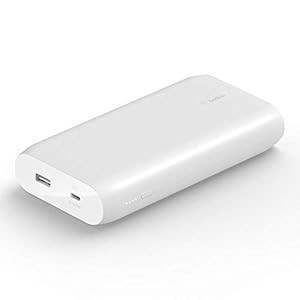 Belkin USB-C PD Power Bank 20K (Fast Charge Portable Charger w/ USB-C + USB