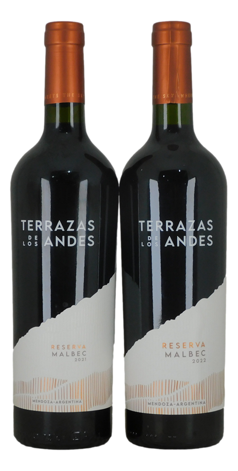 Terrazas Reserva Malbec 21/22 (6x 750mL), Argentina.