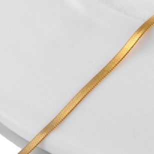 Quality Classic Stainless Steel 2mm Snake Chain Necklace - 18 Inches