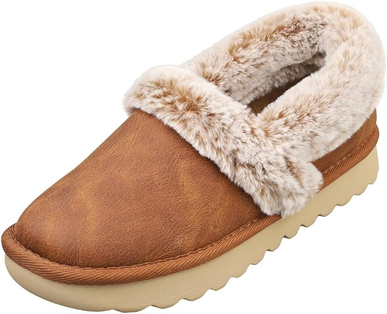 SKECHERS Women's Cozy Up, US7/EU37, Chestnut, 169027-CSNT.