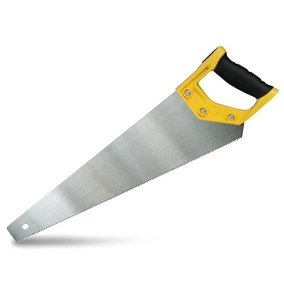 3 x STANLEY 550mm SharCut Hand Saws, Hardened Teeth Ground on Three Edges,